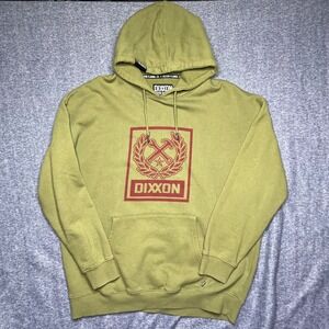 Dixxon Flannel Co. 2XL Hoodie Olive Green Graphic Logo Ground Up Customs Mens